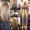 Before and After!! EXTENSIONS, Hair color. and Highlights BY Christy Farabaugh