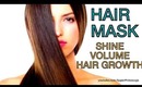 Hair Mask How to get Shiny Healthy Hair Voluminous Long hair Grow hair Using Egg Lime Oil pack