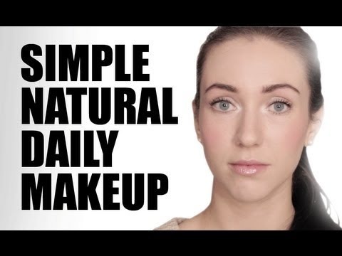 EVERY DAY SIMPLE 5 MINUTE MAKEUP! | gossmakeupartist Video | Beautylish