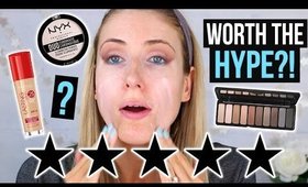 FULL FACE Testing 5 STAR RATED Makeup: DRUGSTORE Edition! || What Worked & What DIDN'T