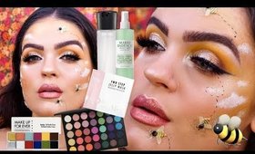 lil Bumble Bee Makeup Tutorial | Beauty Brands that Start with M! #ABCseries