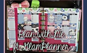 Chatty Plan with Me // "I Am What I Amethyst" Ft. GlamPlanner // 7BearSarah