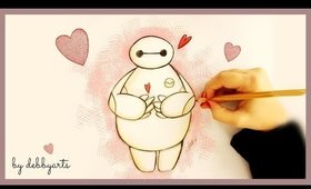❤ Drawing Tutorial - How to draw BAYMAX ❤