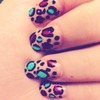 Leopard Nails 