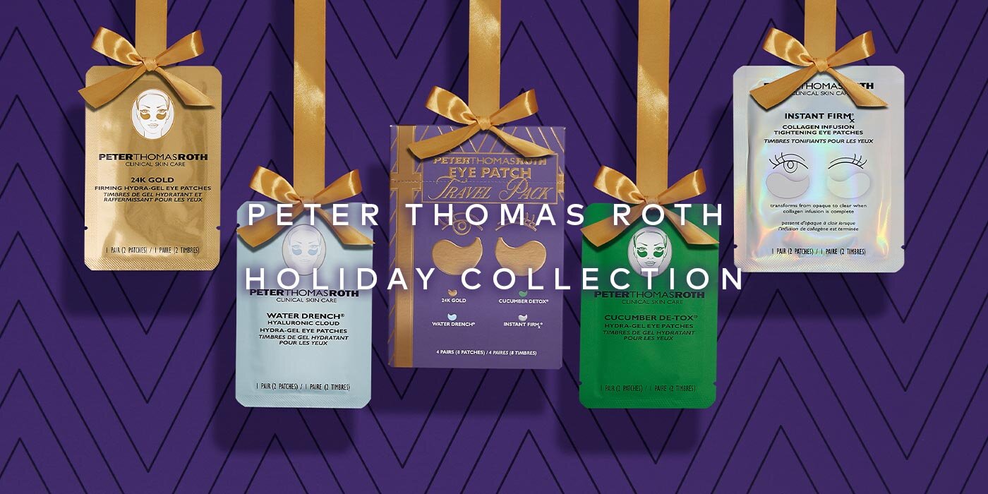 Gift a favorite, discover something new, or stock up for yourself with the limited edition Peter Thomas Roth holiday collection. Shop the collection here at Beautylish.com