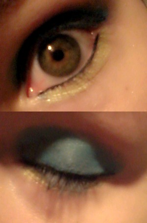 Bad Picture> But I'm trying To go for a Zombie nerd look tomorrow! I'll show you the finished look(: 