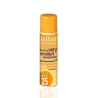 Alba Botanica Natural Very Emollient Sunscreen Lip Care Spf 25