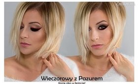 Makijaż Wieczorowy z Pazurem - Kocie oko || Zmalowana