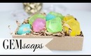 DIY Geodesic Gem Soap - Easter Party Favors by ANNEORSHINE