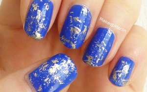 Lapis lazuli nails