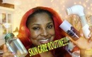 SKIN CARE ROUTINE :Black soap/Coconut oil/Michael Todd True Organics