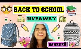 ♡ ♡ ♡Back To School Giveaway!! || Sassysamey♡ ♡ ♡