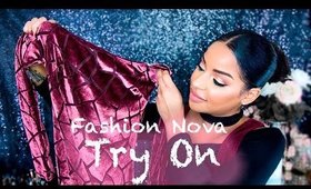 Fashion Nova Try On Haul | BeautybyLee