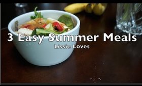 3 Easy Summer Food Ideas | Pescetarian