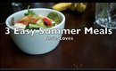 3 Easy Summer Food Ideas | Pescetarian
