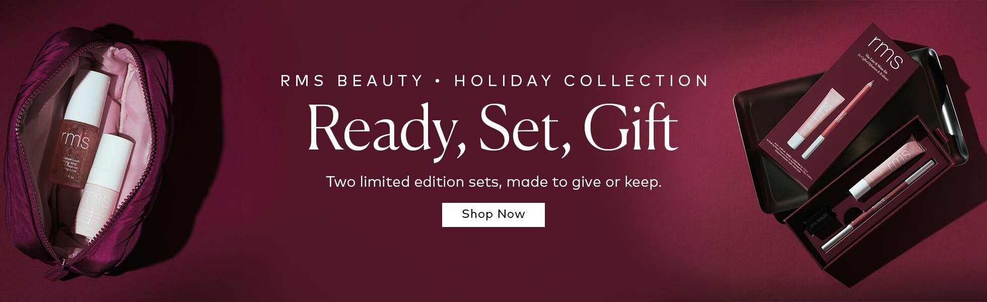 The rms beauty Holiday Collection has arrived, with two easy gifts for the beauty lover on your list. Shop the collection here at Beautylish.com