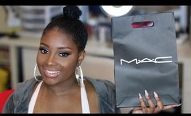 MAC Haul  | Essentials + Taraji P Henson + Ariana Grande 2 | Makeupd0ll