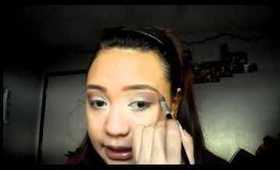 Brown/Plum Bridal Look