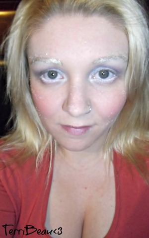 Just playing around with creating an Ice Princess look, this is attempt #1