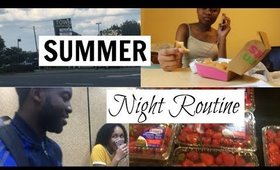 College Summer Night Routine!