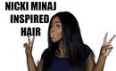 How To:Sleek & Straight Nicki Minaj Inspired Hair ft  Donmily Hair