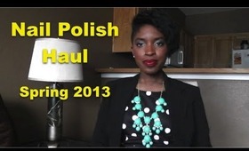 VEDA Day #17 - Spring 2013 | Nail Polish Haul