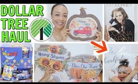 DOLLAR TREE HAUL! BEST $1 FALL DECOR EVER! PLUS MORE NEW ITEMS