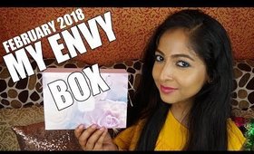 MY ENVY BOX February 2018 | Unboxing & Review | Stacey Castanha