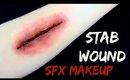 STAB WOUND SFX Makeup Tutorial | NO LATEX!!