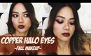 Copper Halo Eyes| Fall Makeup 2016