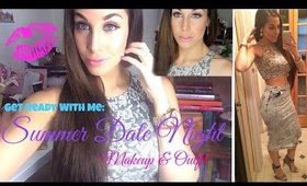 Summer Date Night GRWM Makeup & Outfit