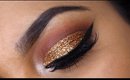 Glitter Cut Crease Eyeshadow Tutorial | MissBeautyAdikt