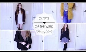 Outfits of the Week | February 2016