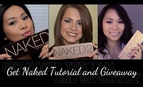 Get Naked Tutorial + Giveaway | FromBrainsToBeauty