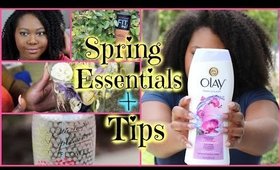 Spring Essentials + Tips