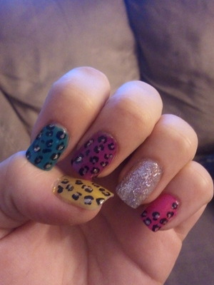 colorful cheetah!