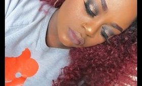 Smokey Halo Eyes with ROSE GOLD GLITTER Collab with INFINITE ARTISTRY