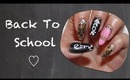 Back To School Nails (Chalkboard, Pencil, Chalk)