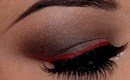 Smokey Brown with Red Winged Liner!!!