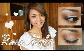 Back to School Series #4: Rose Gold Makeup Tutorial feat. BH Cosmetics