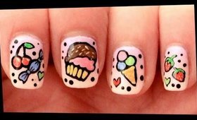 Sweets nail art