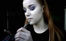Black and Purple Gothic Makeup Tutorial
