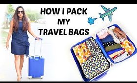 How I Pack My Suitcase & Carry-On Bag | ShrutiArjunAnand