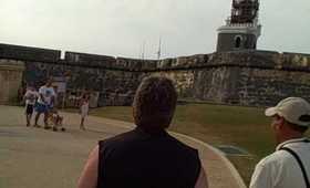 entering the castillo del morro