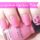 On Wednesday's We Wear Pink: NOTD