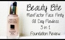 Beauty Bite | Maxfactor Face Finity 3 in 1 Foundation Review