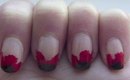 Poppy Nails for Remembrance Day