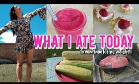What I Ate Today - Weight loss Journey