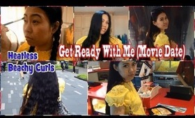 Get Ready With Me! Movie Date With Hubby (Makeup, Hair and Outfit) - thelatebloomer11