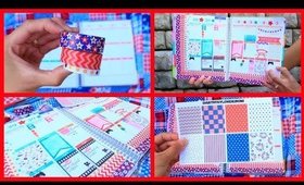 Plan With Me! #9 | 4th of July | Decorating My Erin Condren Planner
